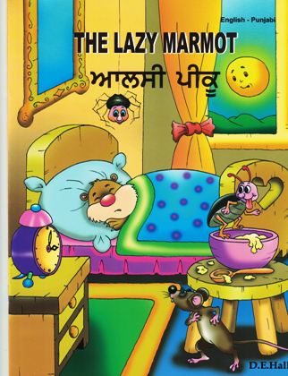 The Lazy Marmot (English-Punjabi)